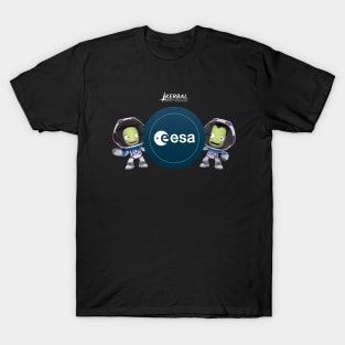 KERBAL WITH ESA LOGO T-Shirt